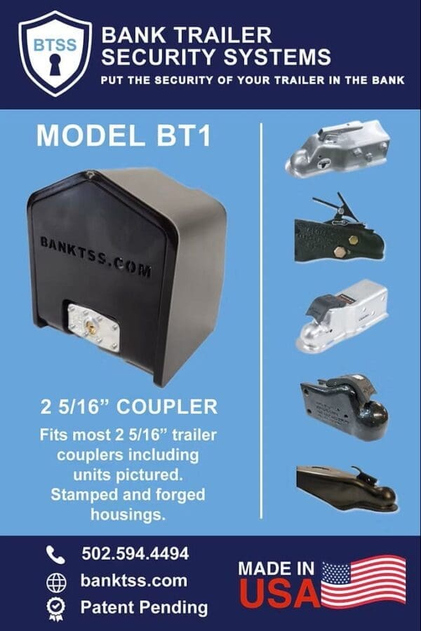 BT1 Coupler Lock Features