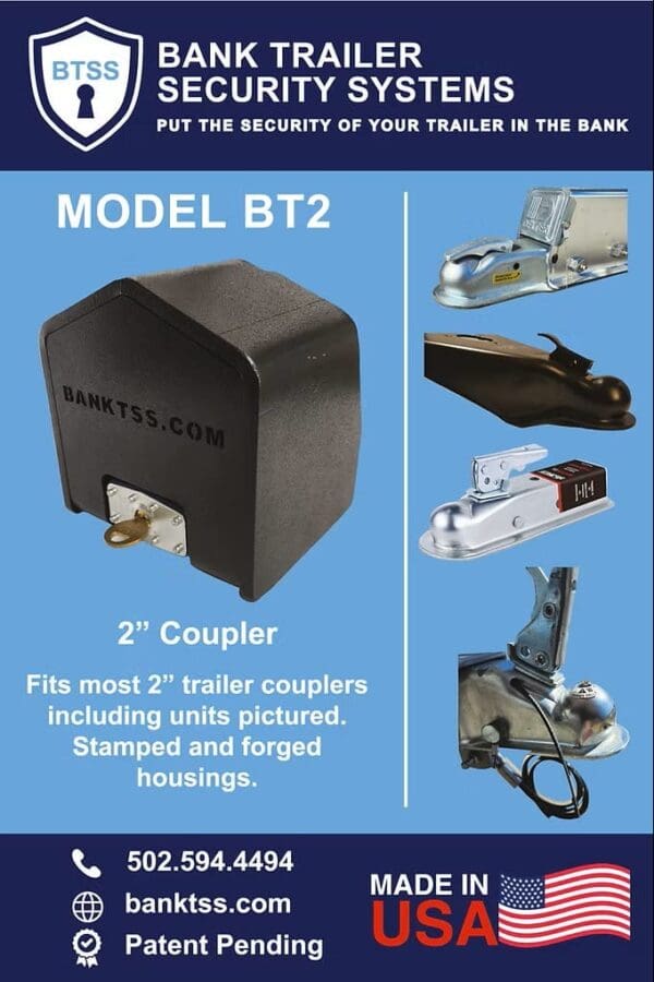 BT2 Coupler Lock Features