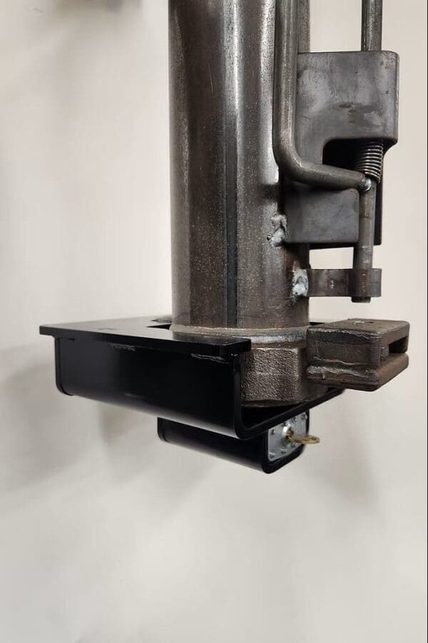 BT8 Gooseneck Coupler Lock attached