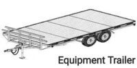 Equipment trailer
