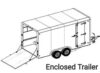 enclosed trailer sketch Enclosed trailer