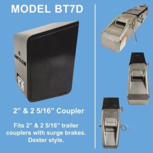 BT7D Coupler 2" & 2 5/16" Trailer Coupler