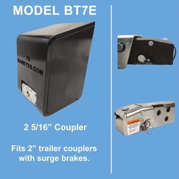 Universal 2″ & 2 5/16″ Forged Boat Trailer Coupler Lock (BT7E)