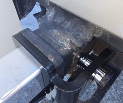 Mounted Anti-Rattle Hitch Lock stabilizer (BT10 A-D)